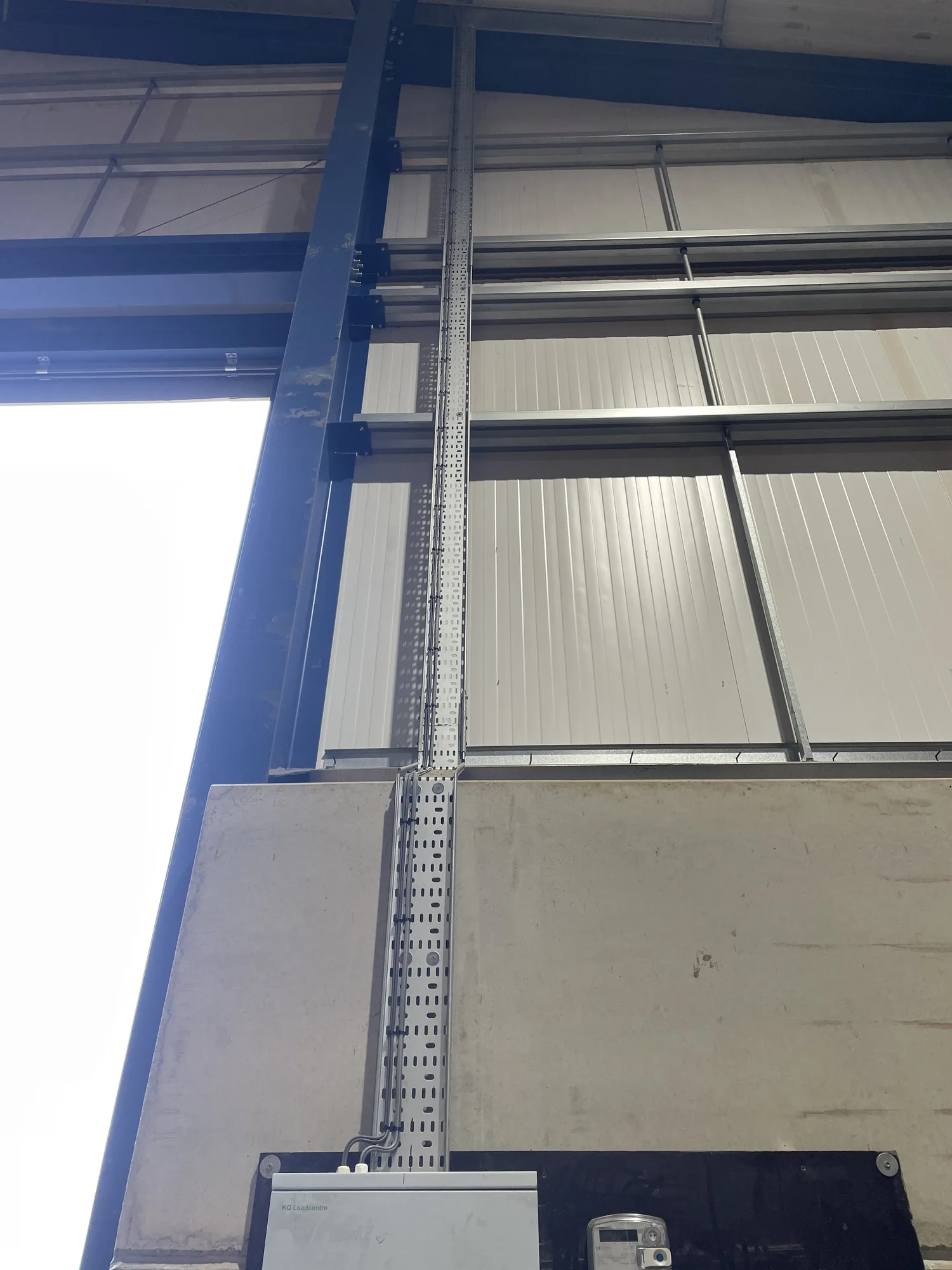 Agricultural building electrical installation