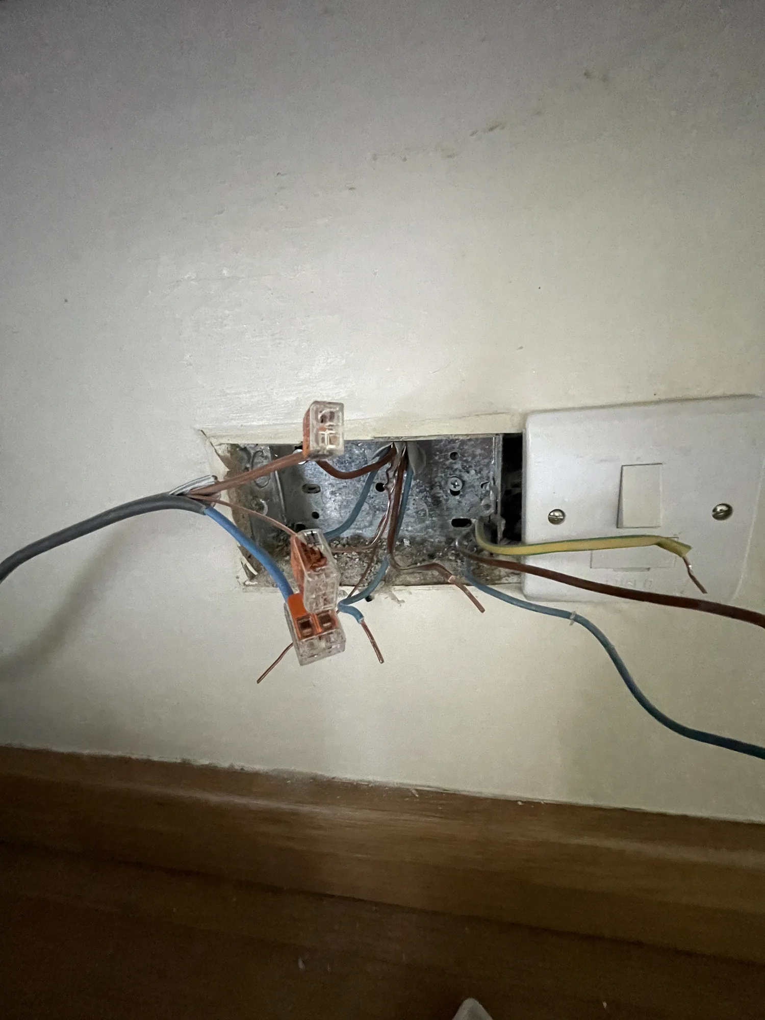 Repair completed and the circuit made safe