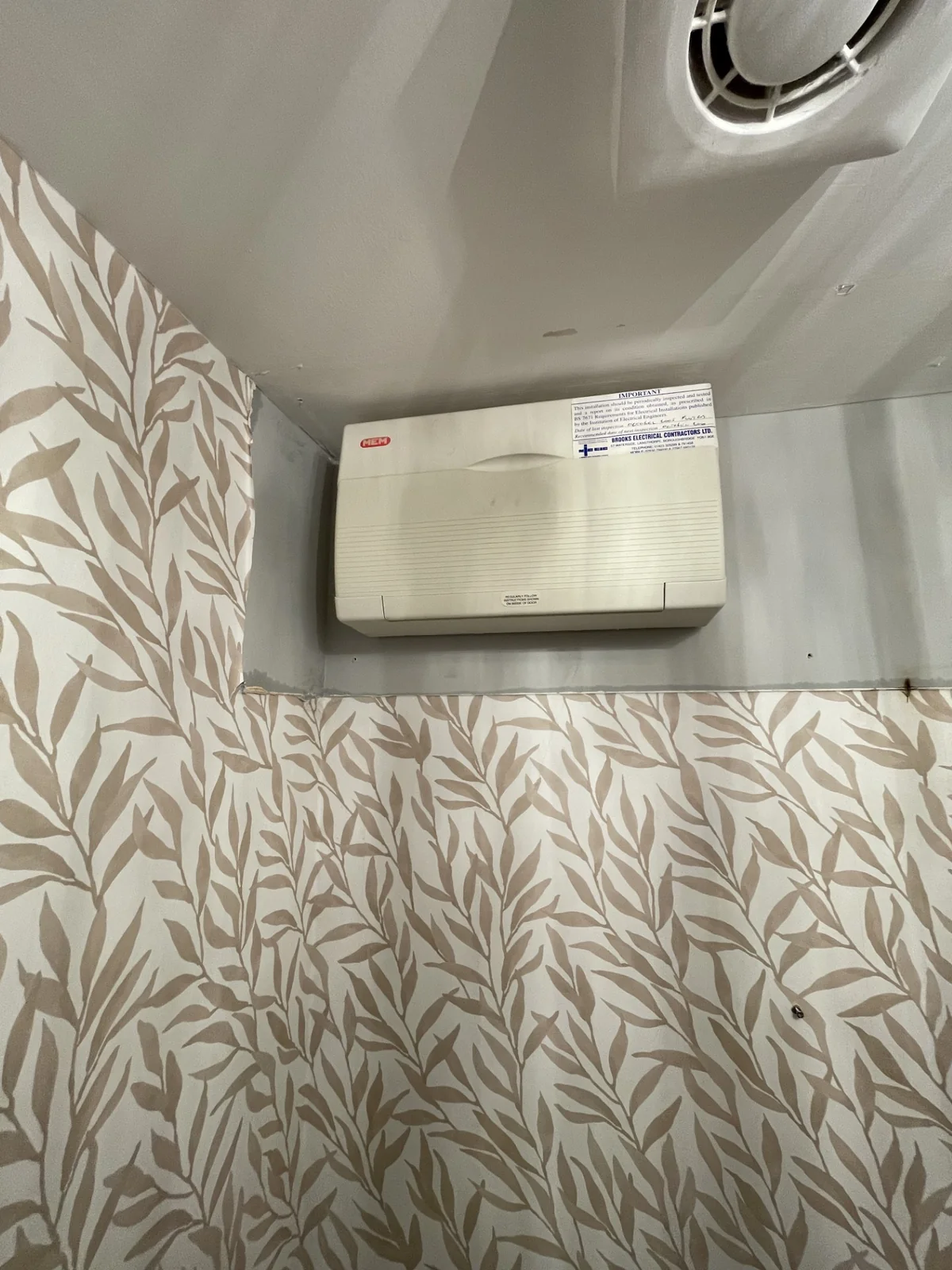 Worsdale Electrical Contractors completed work
